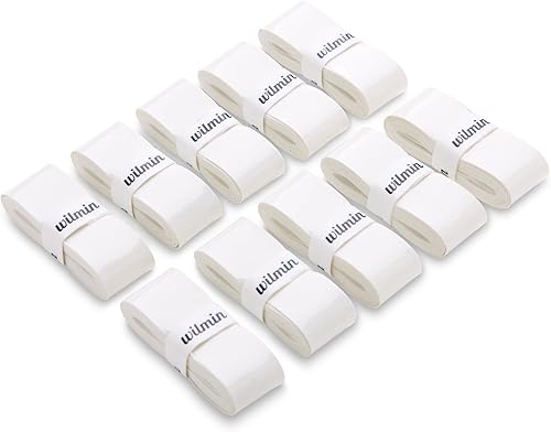 Cinta de agarre con mango de raqueta de tenis para absorción de sudor, dispersión de golpes y adherencia, paquete de 10