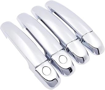 Car Accessories for suzukis Swift Maruti DZire 2011 2012 2013 2014 2015 2016 Chrome Smart Door Handle Car Cover Protective Accessories Stickers4Handle 2 Keyholes