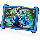 EagleSoar Kinder Tablet 7 Zoll Android 15, Tablet Kinder mit 10GB RAM+64GB ROM+TF 1TB, Kindersicherung, iWAWA, Octa-Core, 4000mAh, 2.4G/5G WiFi, BT 5.0 (Blau)