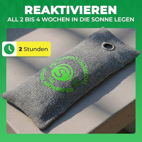 Schuhkissen Stimio zur Beseitigung von Schuhgeruch mit Aktivkohle 2x75g, Bild 5 von 6