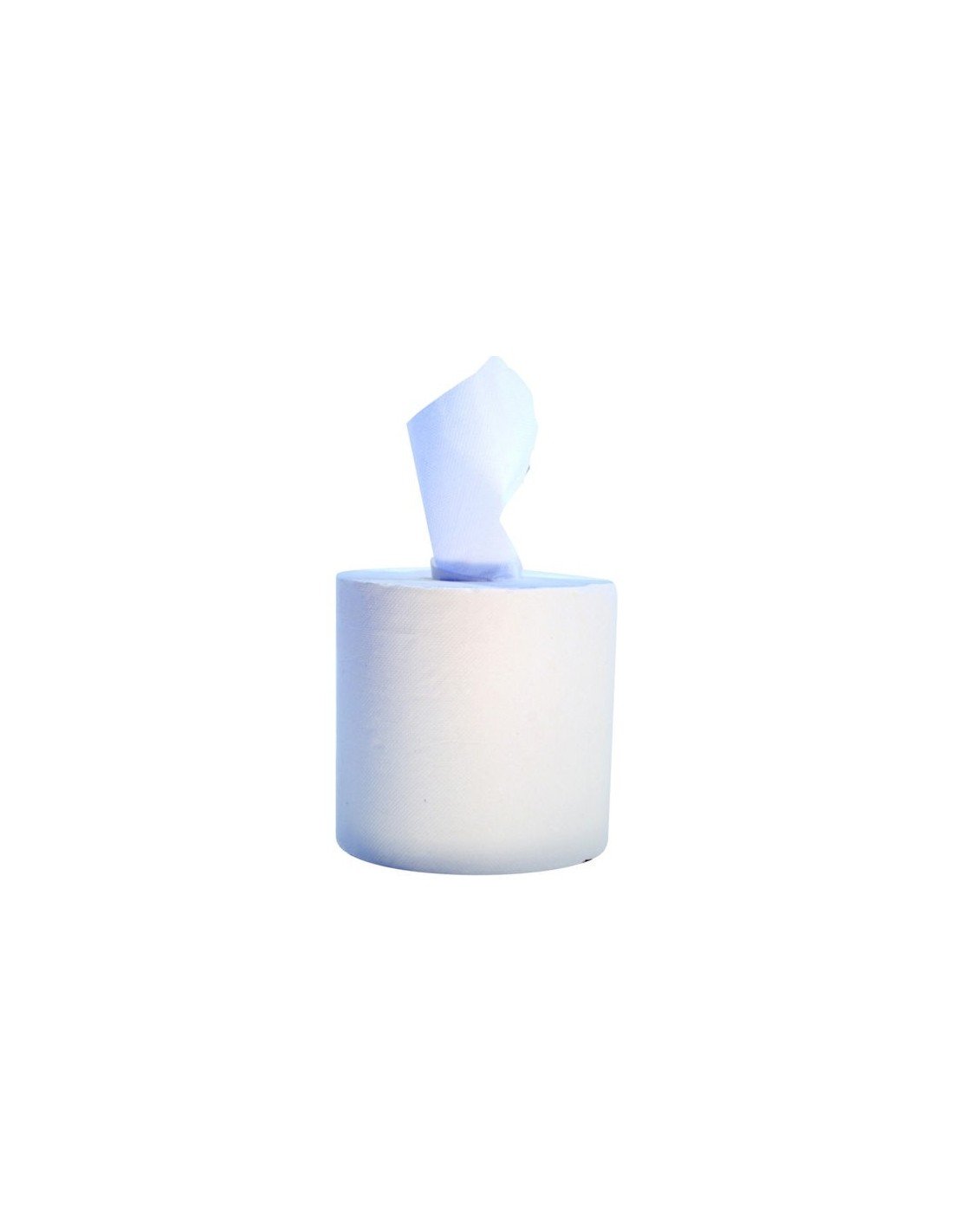 Carton de 6 bobines d' essuie tout blanc 450 feuilles