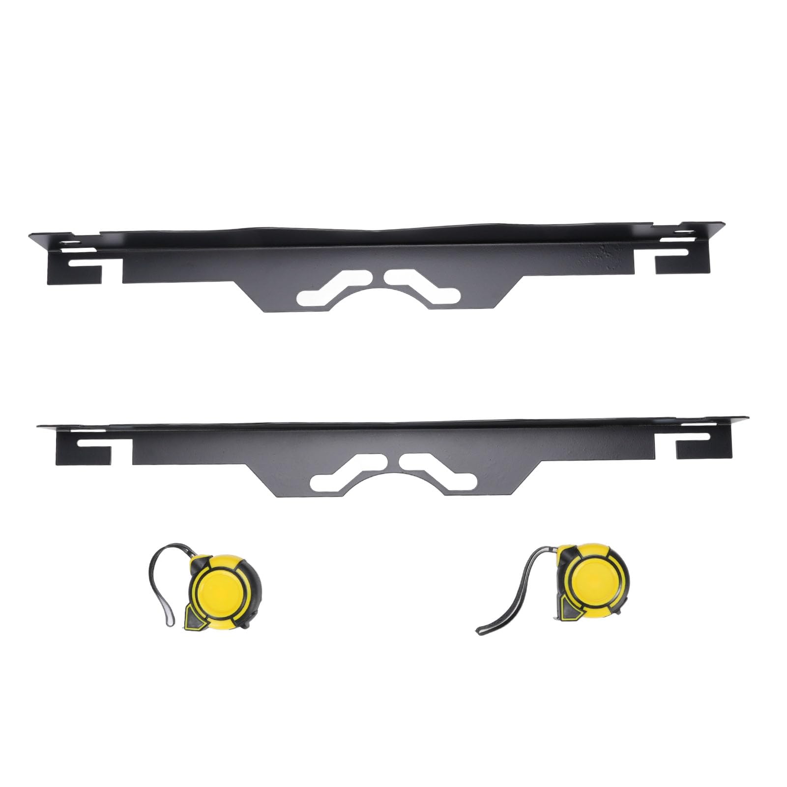 FTVOGUE Placa de Alineación de Ruedas, Herramienta de Alineación de Puntera de Acero Inoxidable Resistente con Cinta Métrica para Automóviles, Camiones, SUV, Ajuste Universal para Motocicletas,