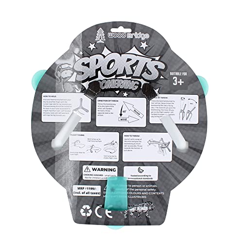 Image of wood Bridge Night Glowing Boomerang - Amazing Returning Booma Thrower With Radium Illumination Assorted, Kids