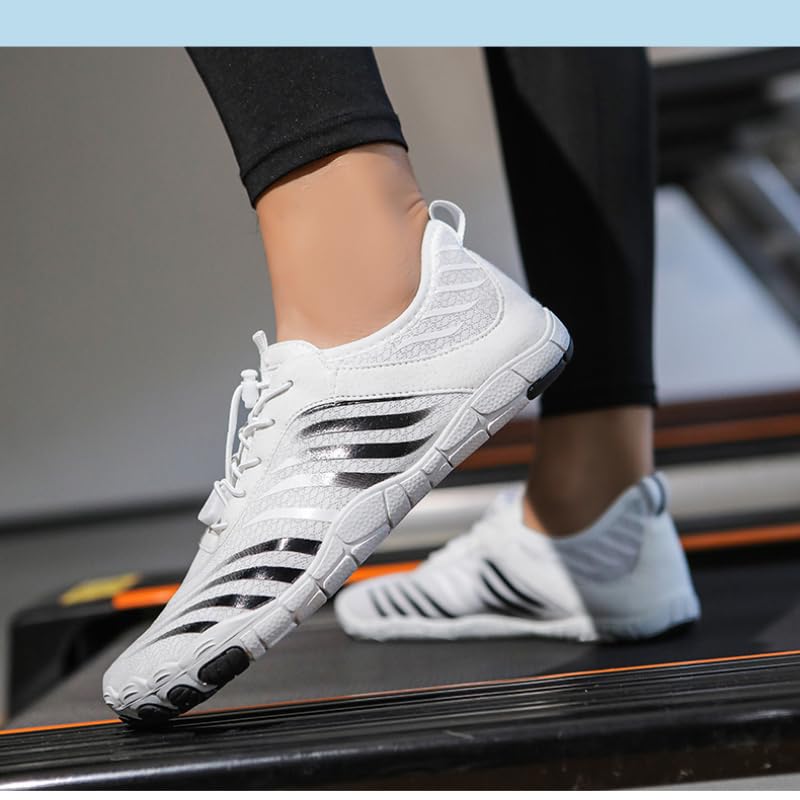 Men's Barefoot Shoes Women's Toe Shoes for Men Minimalist Shoes Workout Shoes Cross-Trainer Water Shoes Non-Slip Breathable Beach Pool Aqua Swim Surf Hiking Walking Shoes3