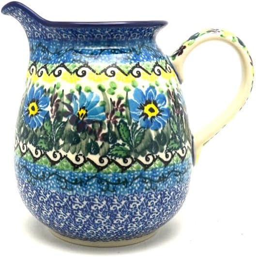 Polish Pottery Pitcher - 1 quart - Unikat Signature - U4613