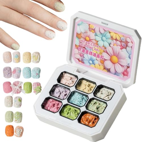 Gel de manicura en 9 colores para puntas francesas perfectas en vacaciones