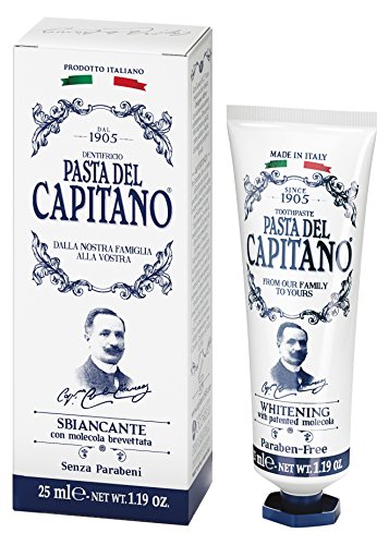 Pasta del Capitano 1905 Dentifrice Blanchissant 25 ml - Lot de 3 Cover