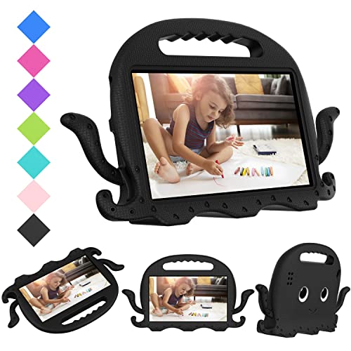 ^ubgP[XJo[ LbYP[X Kindle Fire HD7 (2015/2017/2019) p nhop[t | یLbYv[tX^h ^ubgJo[ Eva ϏՌ y h~P[X ^ubgp (J[: ubN)