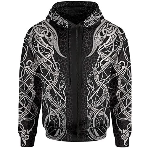 Pull Sweat Scandinave Odin Idéal pour vos Sorties Urbaines Automnales