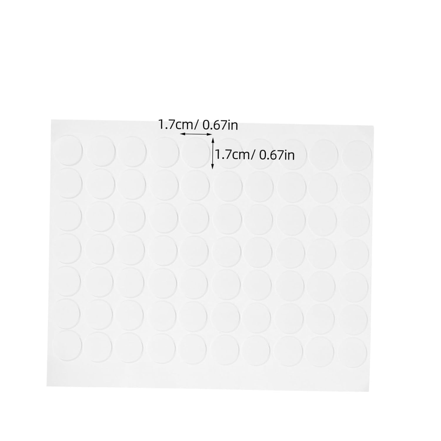 Double Sided Sticky Dots 10 Sheets Acrylic Round Adhesive Dots