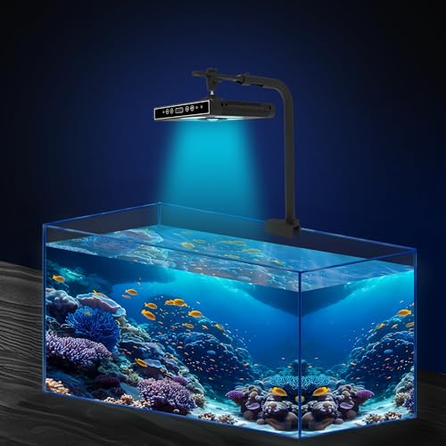 Aquarium Lights-100 watt 5 Channels Sunrise Sunset Moonlight Reef Lights for Coral SPS LPS Saltwater Tank - Image 6