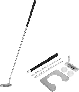 Golf Putting Kit, Mini Golf Set for Indoor Putting Green, Includes Putterball Game, Golf Putter, Golf Hole Cutter, and Putting Cup, Perfect Office Golf Kit and Fun Golf Games
