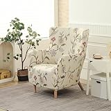 ✔【Ajustement Parfait】--- Les housses de fauteuil Wingback sont un taille unique pour la plupart des fauteuils de 28