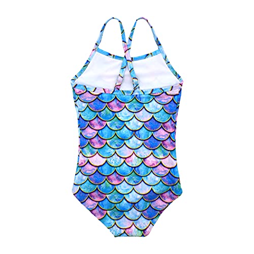 Image of Girls One Pieces Swimsuit Cute Swimwear Bathing Suits 2-12 Years