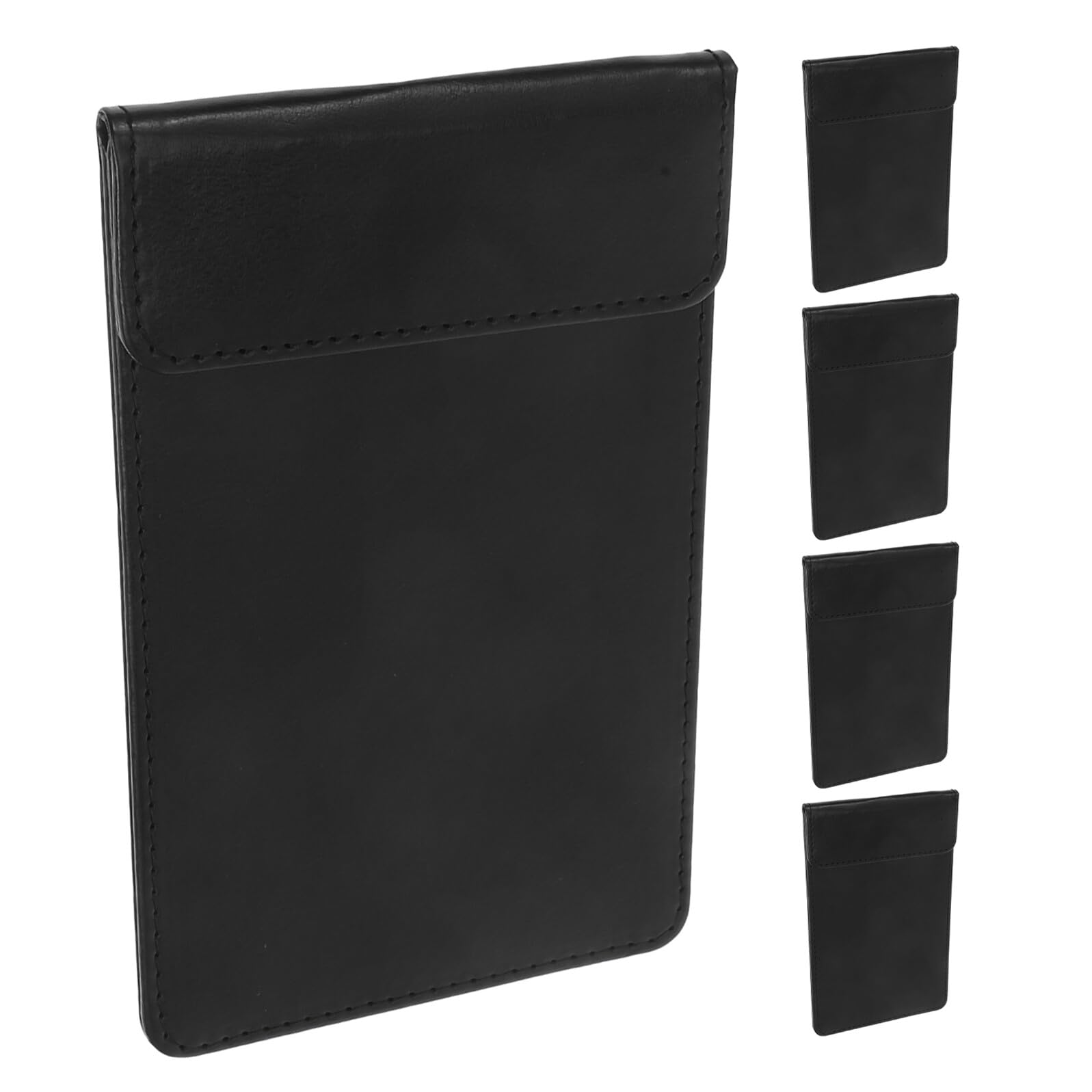 5 Piezas Unidades Portamenús Restaurante PU Organizador para Meseros Portapapeles para Recibos y Pedidos Resistente y Seguro para Gestión Rápida Cocina y Sala