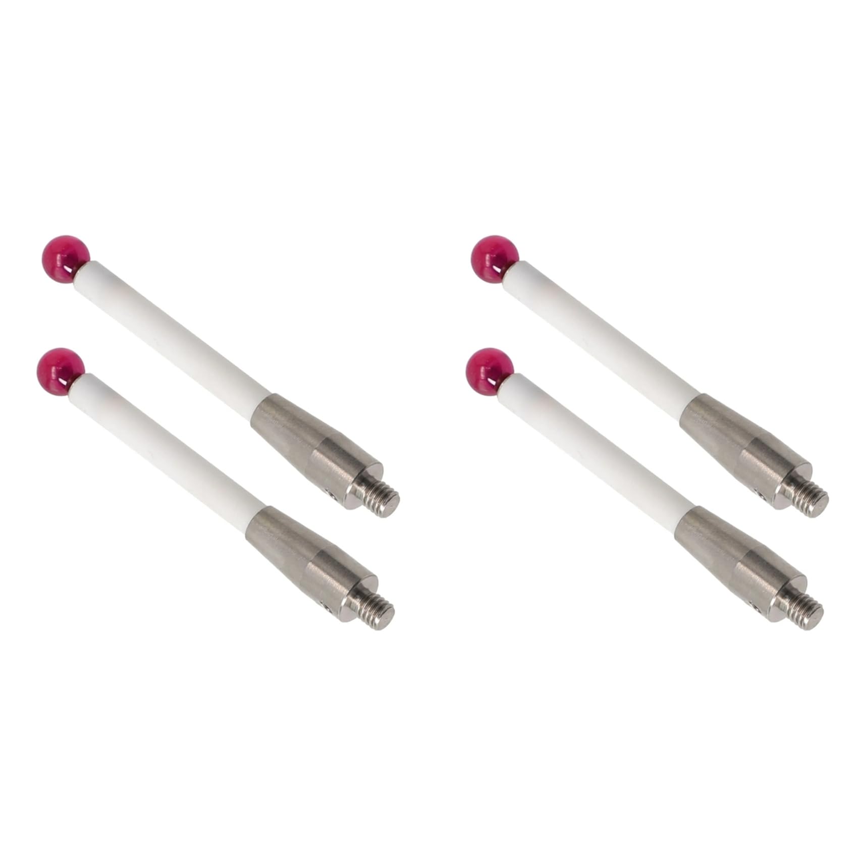 Jnchdghwa As Shown 4Pcs Probe Stylus A 5000 3709 Cmm 50Mm Contact Probes Ceramic Measuring Shafts-6Mm Ball Tip Cnc Tools Accessory