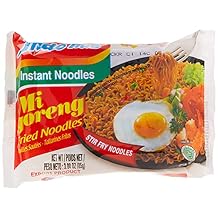 Indomie Mi Goreng Instant Stir Fry Noodles, Halal Certified, Original Flavor Pack of 60