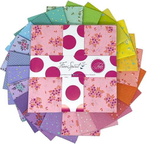 Tula Pink Full Moon Forest II 10" Squares 42 10-inch