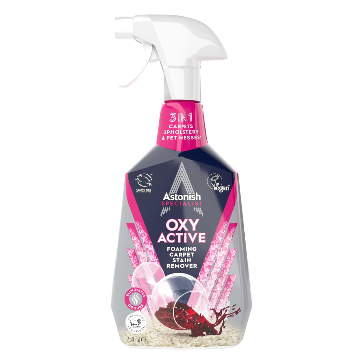 Astonish Carpet And Upholstery Shampoo 500Ml Trigger