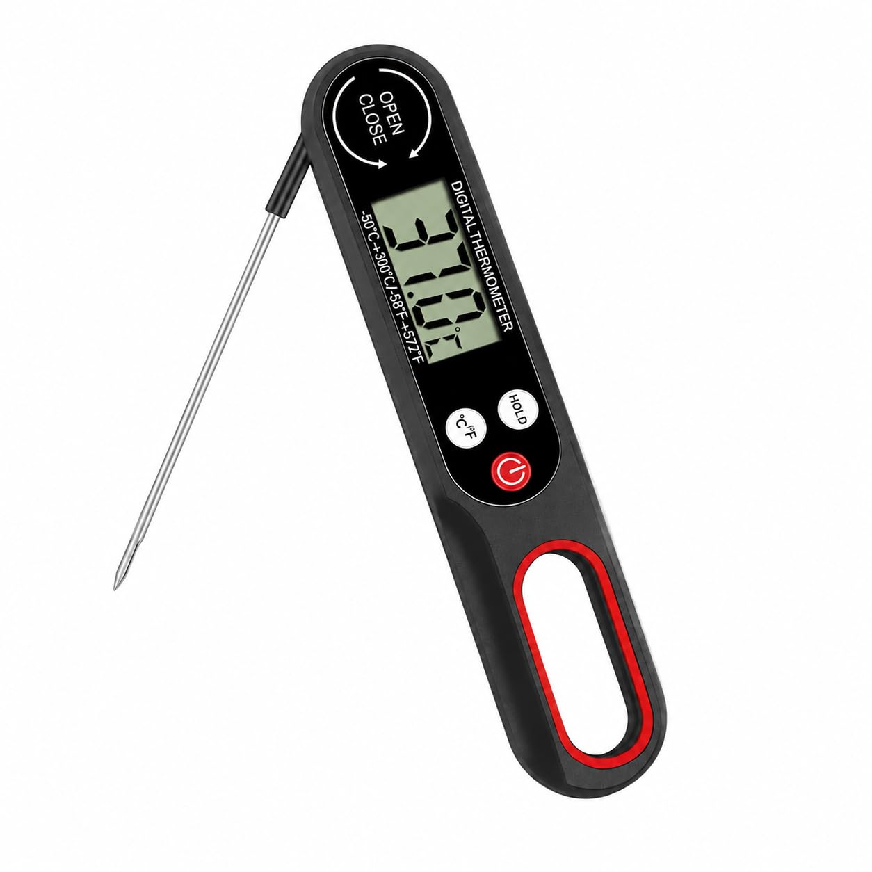 Meat Thermometer Digital with Backlight,Foldable Probe for Kitchen