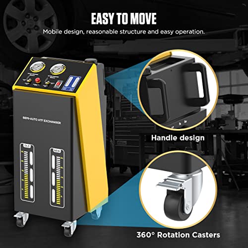 Semi-Auto Atf Exchanger,Transmission Fluid Exchanger,Transmission Gasoline/Diesel Fluid Exchanger Atf Exchanger Transmission Fluid Exchanger Oil Filling & Outing Tool Transmission Flush Machine #TOP7