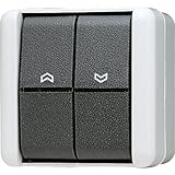 Schalterprogramm Jung AP-Jalousieschalter 809VW, 250 V