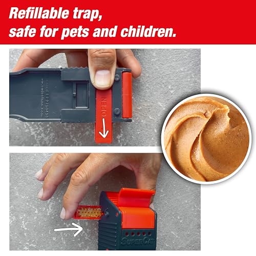 SWISSINNO durable reusable mouse trap