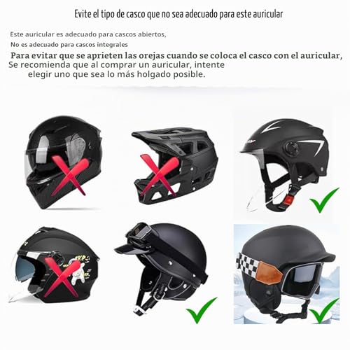 Altavoces inalámbricos Bluetooth sin dolor para casco de esquí y running 3