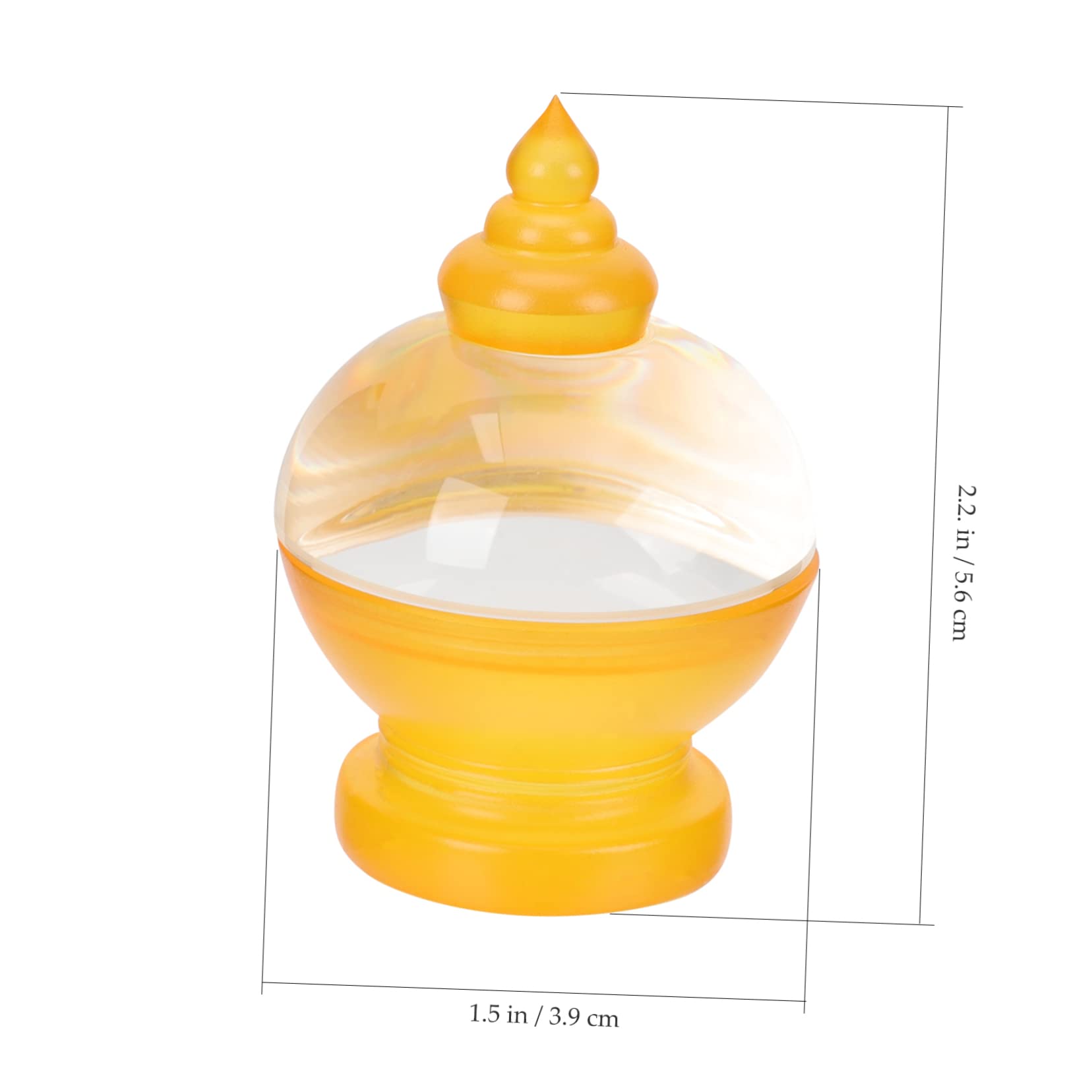 TOPBATHY 5 Stück Opferzubehör Buddha Ornament Dekorationen Für Zuhause Religiöse Buddha Dekoration Buddhistischer Buddhistischer Turm Statue Buddha Angebot Pagode