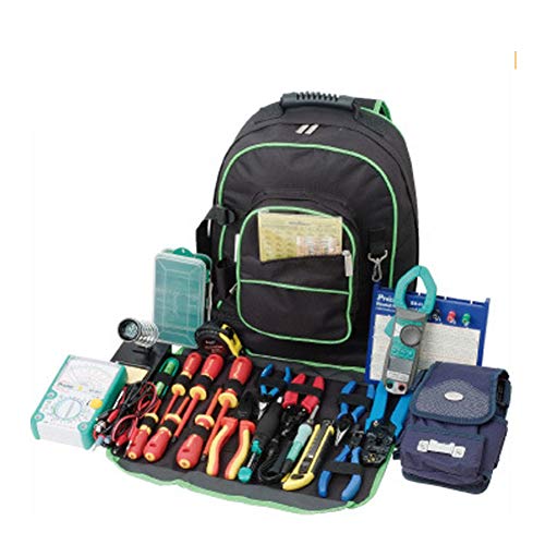 Mochila de herramientas Oxford 600D resistente  multibolsillos  bolsa de  almacenamiento