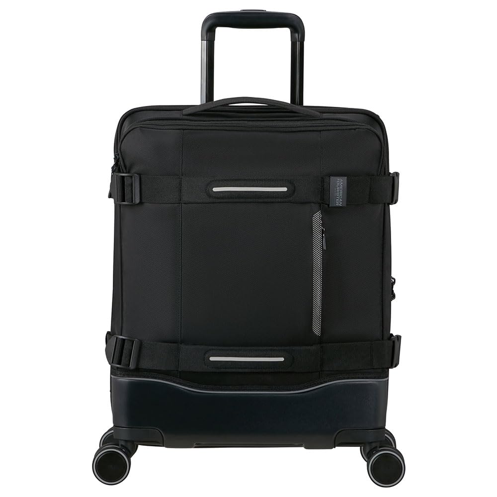 American Tourister Urban Track - Spinner S, Carry-on, 55 cm, 41.5 L, Black (Asphalt Black)