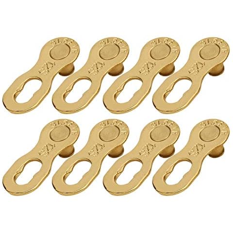 Eslabón de Cadena de Bicicleta de Acero de 4 Pares Velocidad de Cadena de Bicicleta Enlace rápido o Reparación de Conector de eslabón perdido de Cadena de 12 velocidades Cover