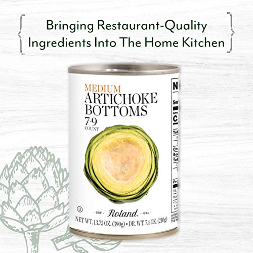 Roland Foods Medium Artichoke Bottoms, 13.75 Ounce Can, Pack of 6 - Thumbnail 2