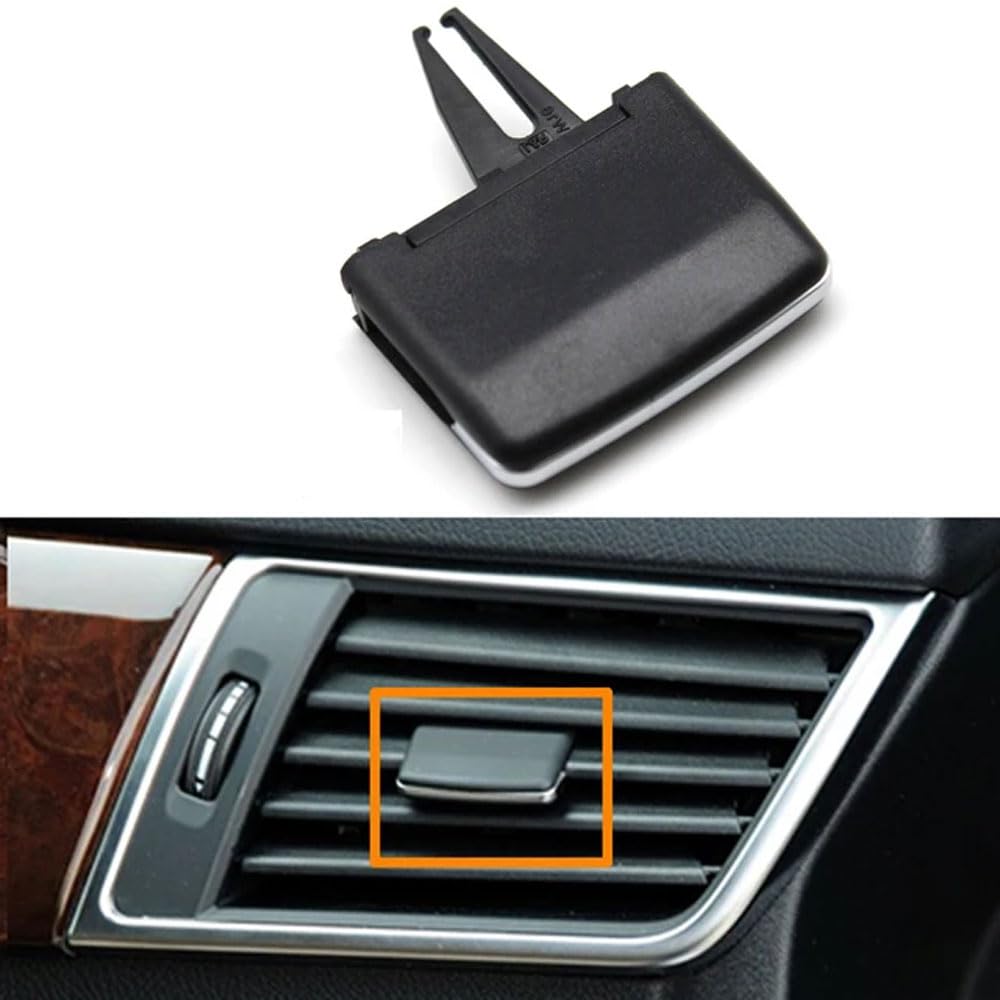 1668300154 Front Rear Dash Air Conditioner Ac Vent Grille Tab Clip Slider compatible with Mercedes Benz M GL ML GLE GLS W166 W292 2011-2019 (Front Right/Left)