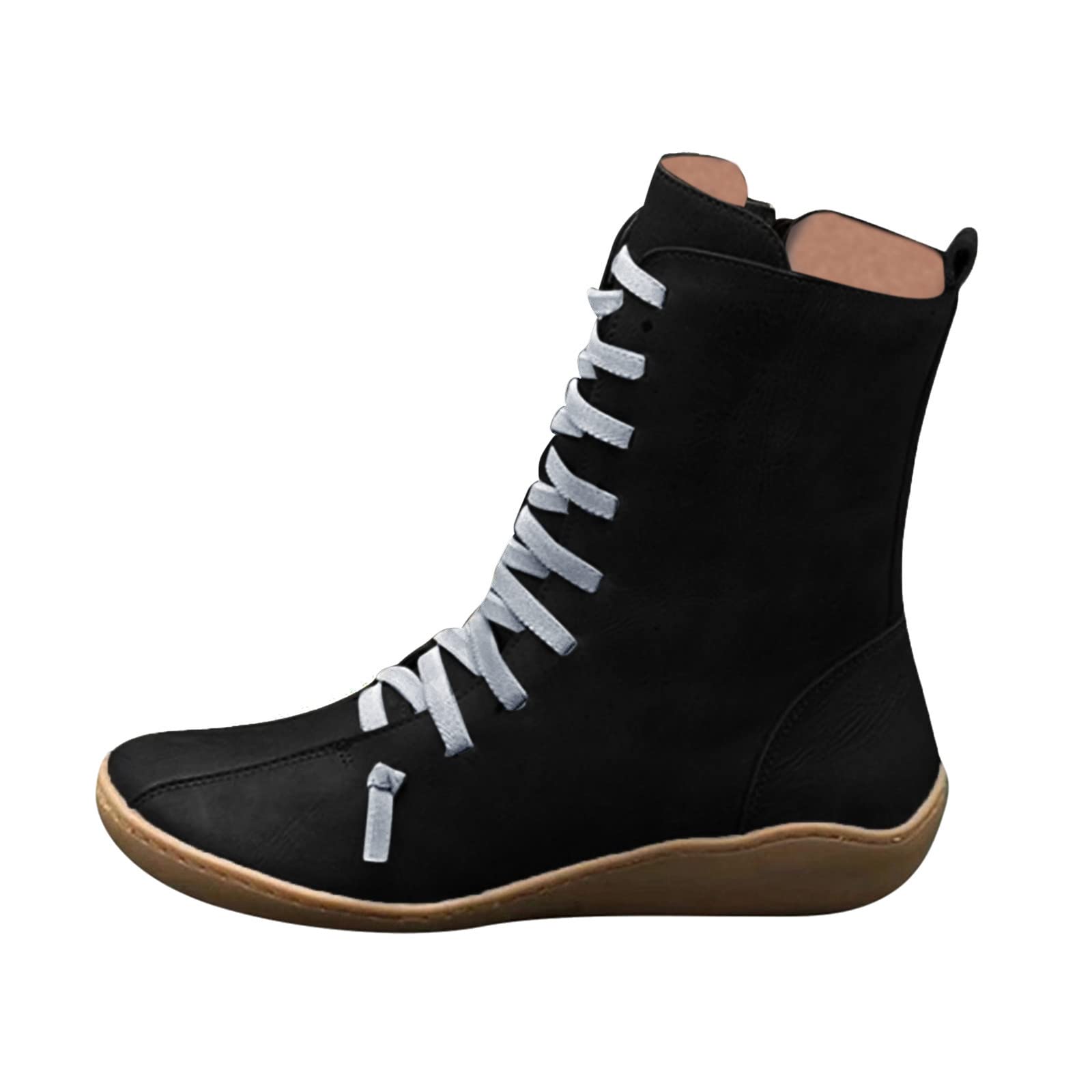Bottine Femme Bottes Western Equitation Bottines Medieval Disco Boots Cheval Cuissarde Hiver Talon Santiag Vintage Fantaisie Classique Cowgirl Chaussure