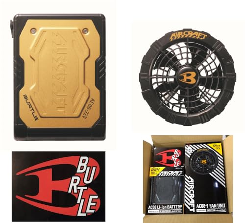 Amazon.co.jp: BURTLE バートル エアークラフト 2024年モデル 22V