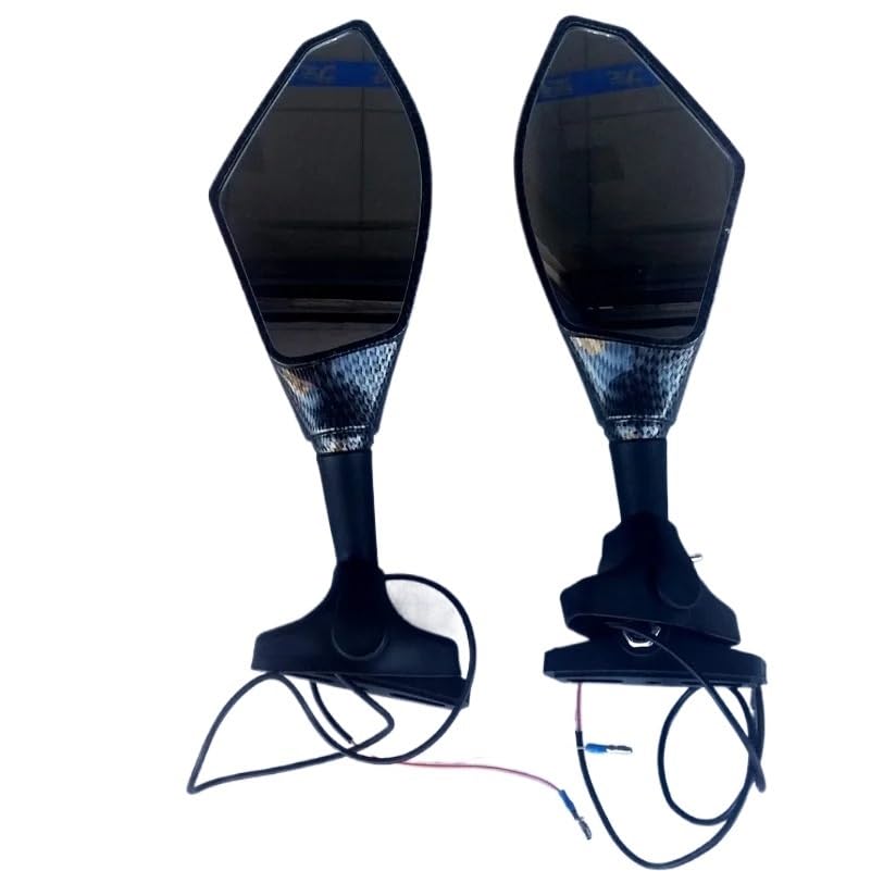 Rétroviseurs moto clignotant pour GSXR 750 600 balade et trajet urbain