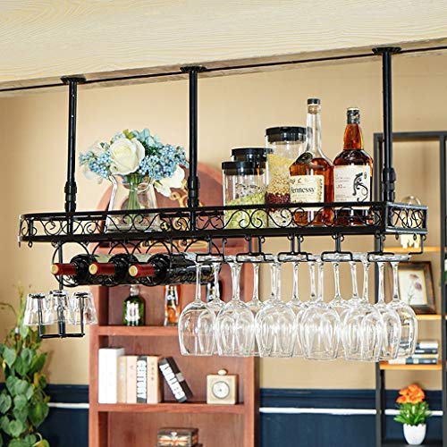 Soporte para botellas LaseVe 80x25x32cm negro miniatura 1