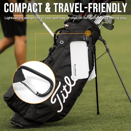 Golf Glove Holder Case with Glove Shaper - Portable Golf Accessories Organizer for Men & Women - Waterproof 900D Nylon, Large Capacity for Balls, Tees, Markers - Ideal Gift - Image 6