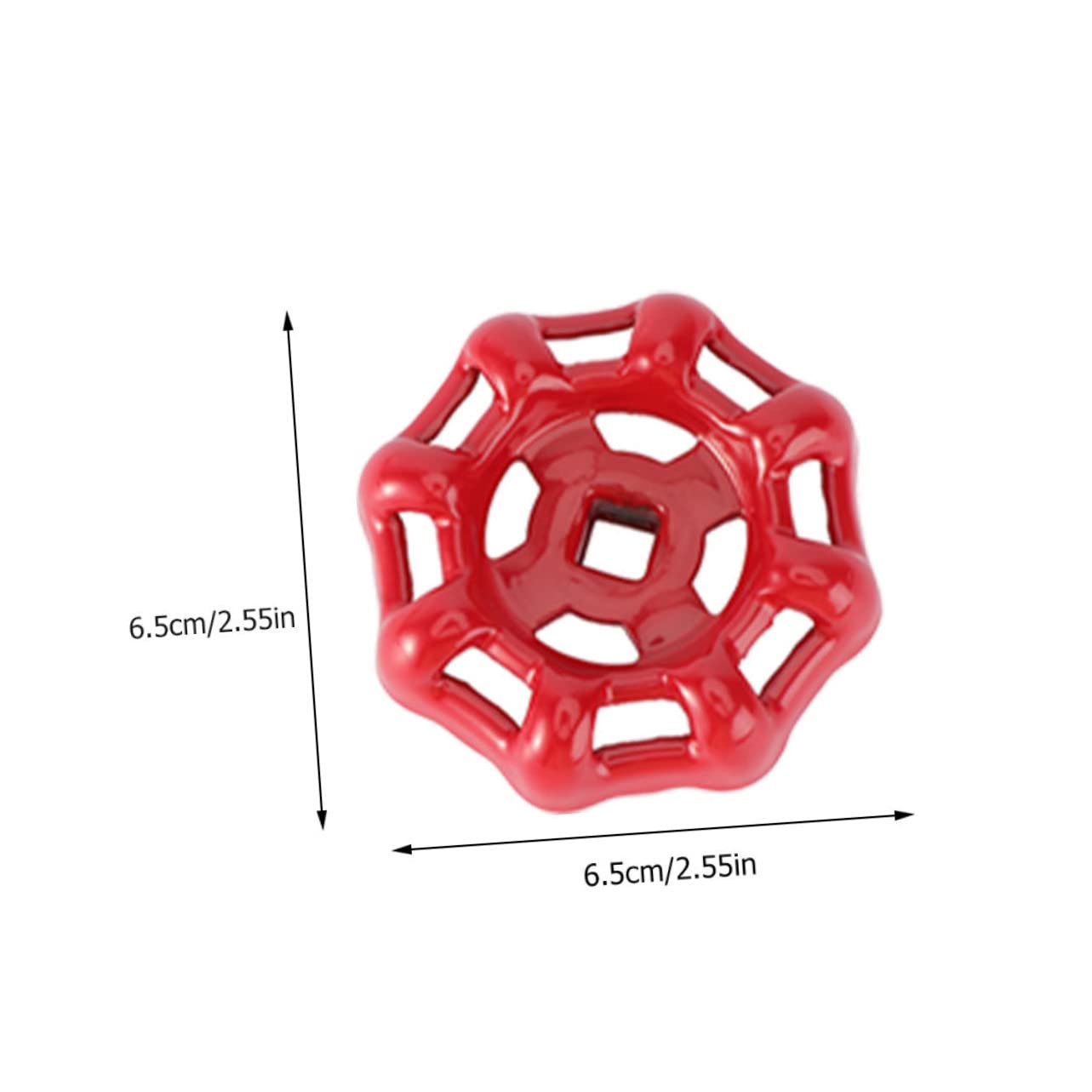 SEWACC 10pcs Cast Iron Valve Handle Hand Wheel Gate Valve Handle Wheel for Pipe Fittings