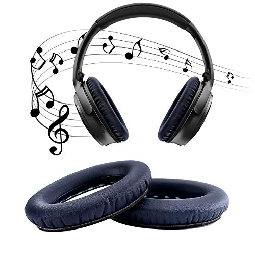 ELZO Almohadillas de Repuesto Profesionales para Auriculares Bose QuietComfort QCSE/QC2 / QC15 / QC25 / QC35 / QC35 II / QC45 / AE2 / AE2i / AE2w/ SoundTrure/SoundLink