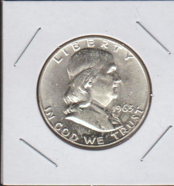1963 D Franklin (1948-1963) Half Dollar Seller About Uncirculated