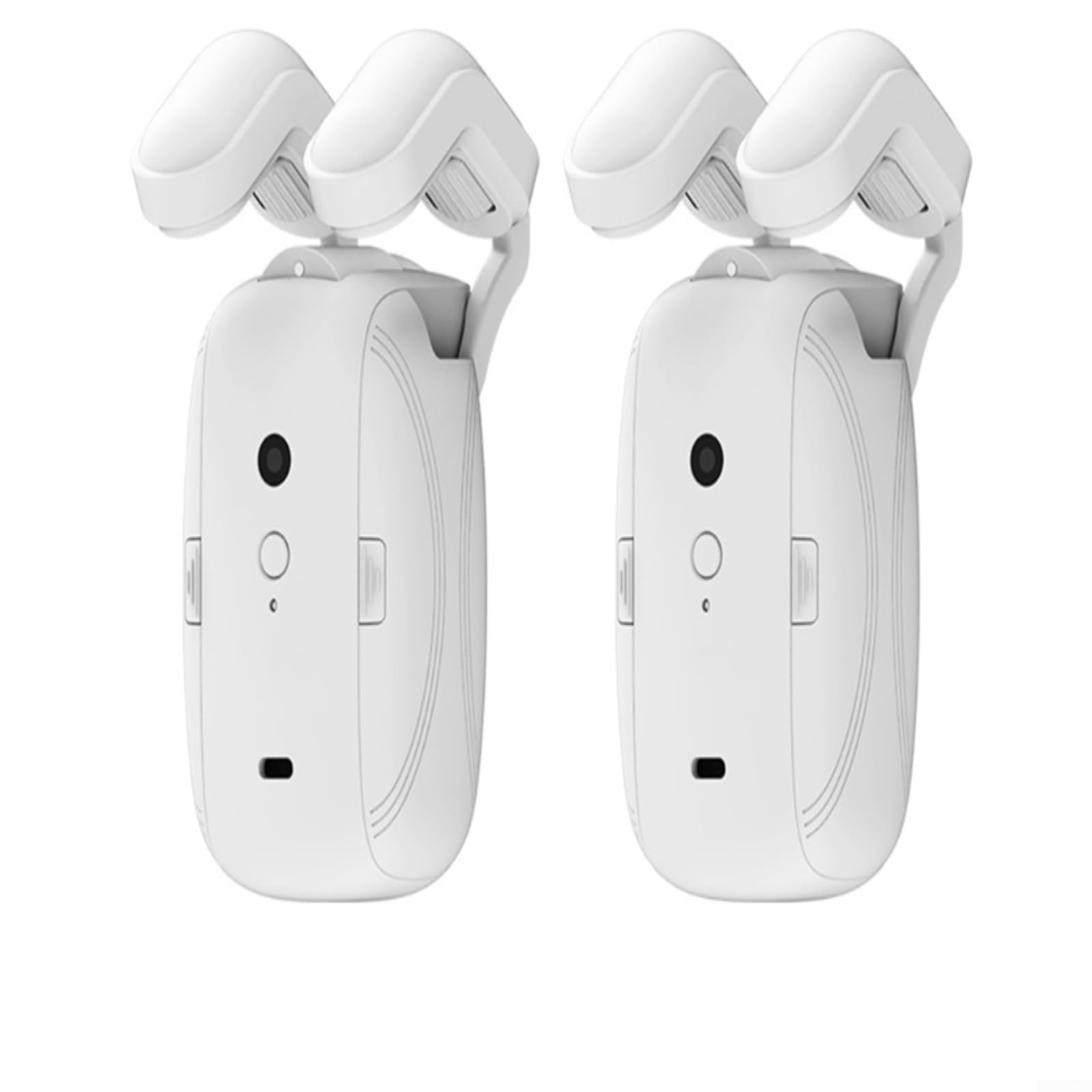 Motore elettrico intelligente per tende, apritenda elettrico per Tuya per Zigbee Smart Motor con batteria 4000 mAh, regolazione automatica della luce e della temperatura (2 pezzi)