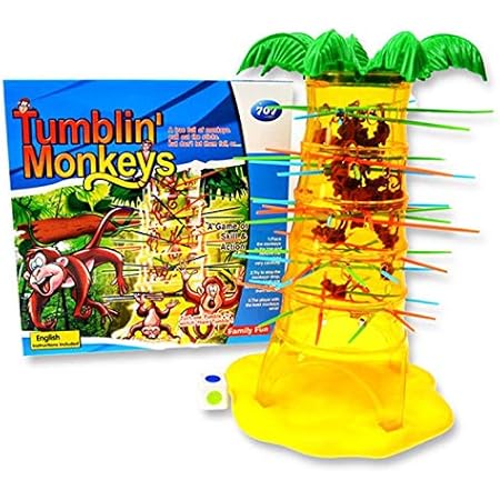 Amazon Toshop 猿も木から落ちる おサルさん脱走ゲーム ファミリーゲーム パーティーゲーム 組み立て式 簡易説明書付き バランス ゲーム おもちゃ Amazon Toshop 猿も木から落ちる おサルさん脱走ゲーム ファミリーゲーム パーティーゲーム 組み立て式 簡易説明書付き バランス ゲーム おもちゃ