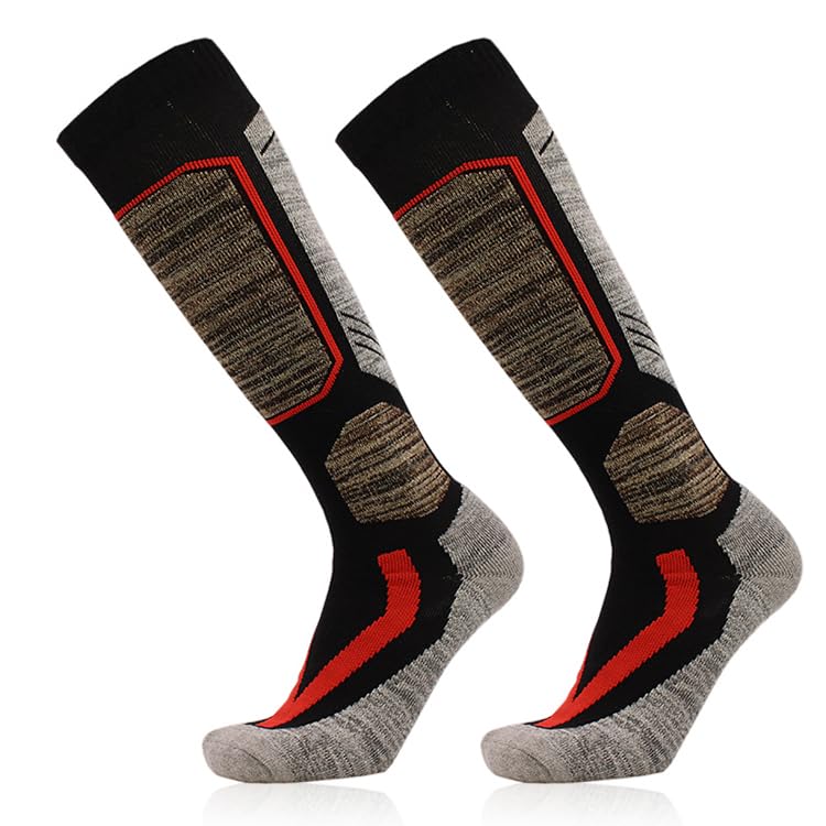 Eforcase Ski Socks for Men Women Winter Thick Warm Boot Socks Long Socks Knee High Warm Snow Skating Snowboarding Socks