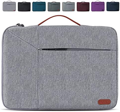 NUBILY 15-15.6 Inch Laptop Sleeve Case Briefcase Waterproof Shock Resistant Laptop Case Bag with Accessory Pocket Blue