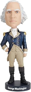 Royal Bobbles George Washington Founding Father & 1st President of the United States - 8.1" Tall - Collectible Bobblehead Statue