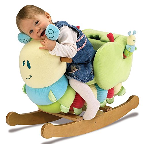 Preisvergleich Produktbild Little Bird Told Me - Neugierige Raupe - Kleinkind Wippe