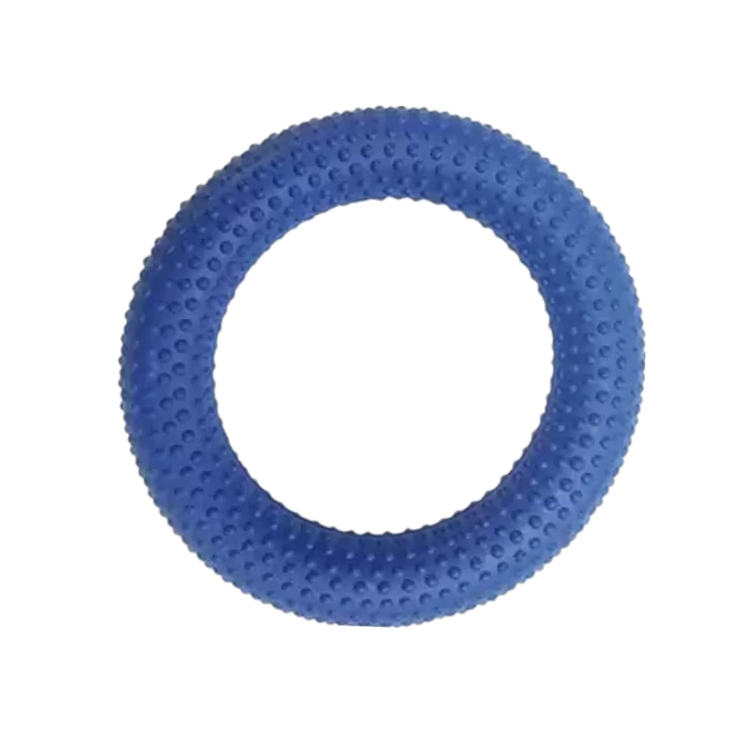 CABRIO Rubber Dotted Tennikoit Ring 6 Inches Diameter Blue Color, Kids Playing, Tennis Ring, Rubber Frisbee (Pack of 1)