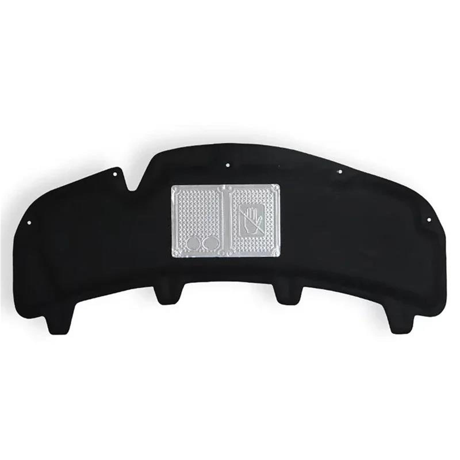 Nmjlqw One Color Mat Car Front Hood Heat Sound Insulation Cotton Pad Engine Mat Noise Deadener Soundproof Foam For City 2015-2019
